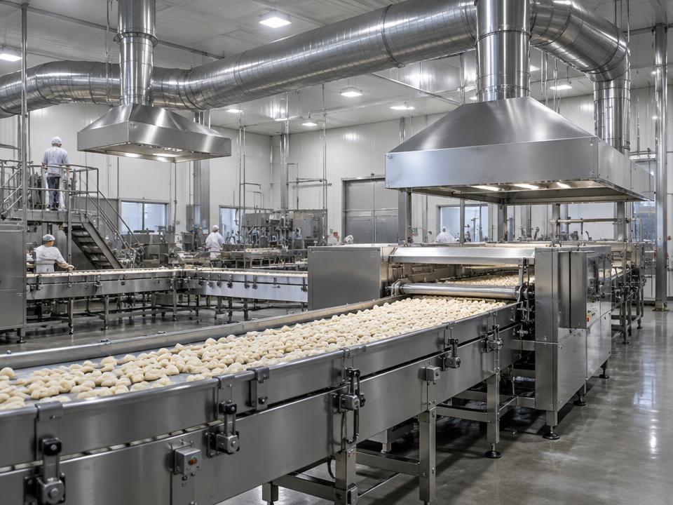 Food Processing air filtration environment