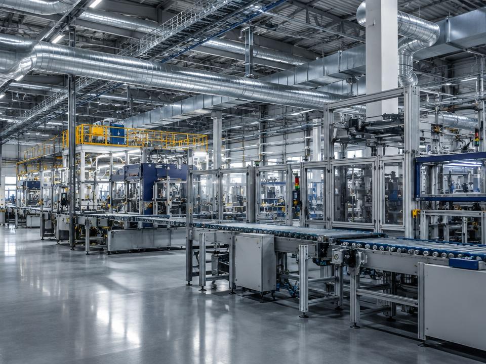 Manufacturing air filtration environment