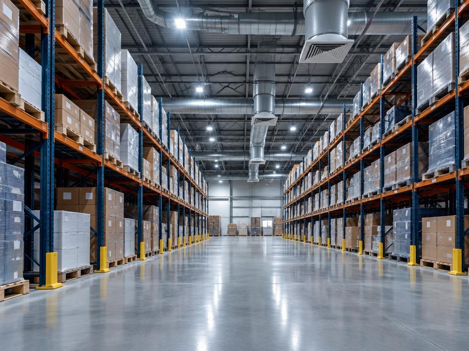 Warehouses air filtration environment