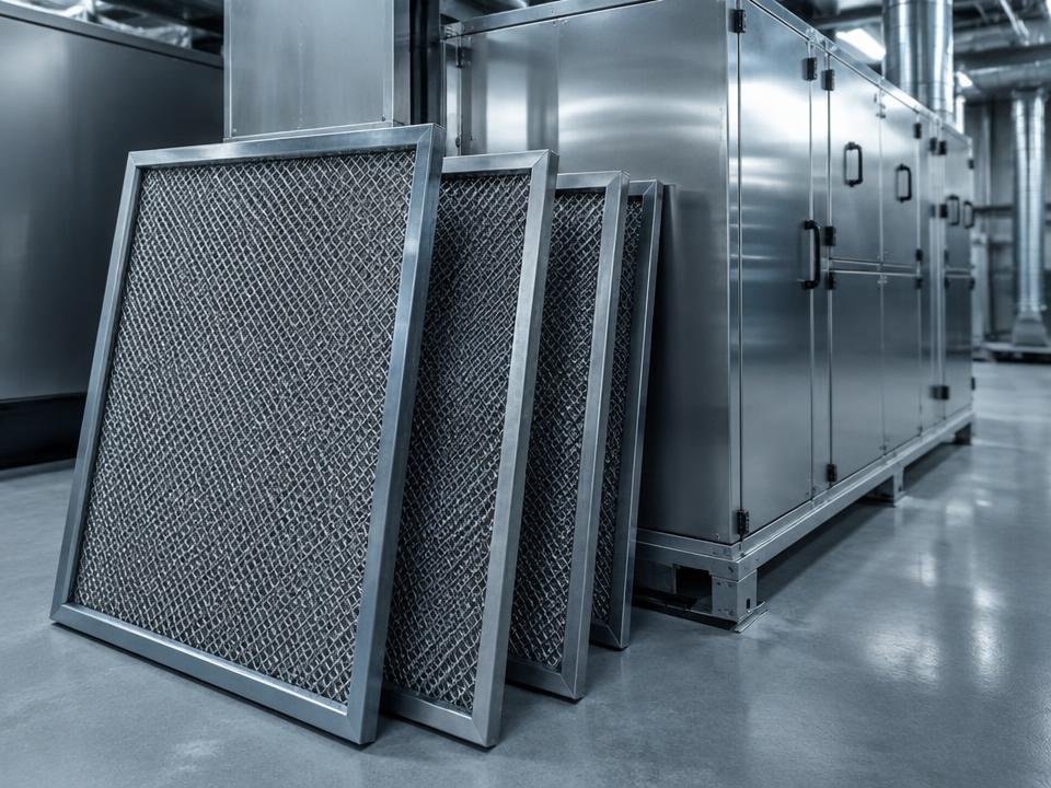 Metal Filters in a commercial HVAC environment