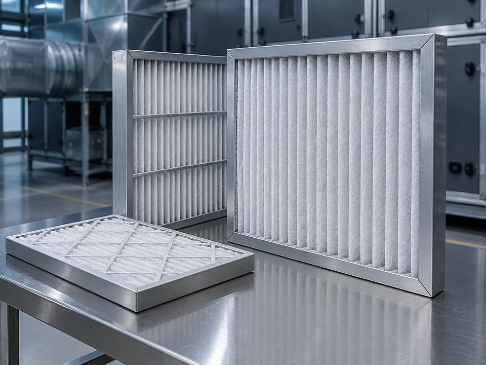 Panel Filters in a commercial HVAC environment